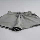 Zen Core Women’s Organic Cotton Terry Shorts in Heather Gray