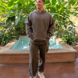 Zen Core Unisex Organic Cotton Sweatpants in Tarmac