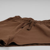 Zen Core Women’s Organic Cotton Terry Shorts in Chestnut