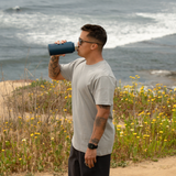 Men’s Organic Cotton Crew Neck Tshirt - Urban Stone