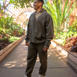 Zen Core Unisex Organic Cotton Sweatpants in Tarmac