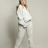 The Not-Too-Long Organic Cotton Sweatpants in Vintage Sand