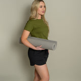 Zen Core Women’s Organic Cotton Terry Shorts in Black