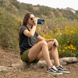 Zen Air Black Tee and Cypress Terry Shorts