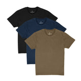 3-Pack Zen Earth Men's 100% Organic Cotton Tshirt