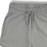 Zen Core Women’s Organic Cotton Terry Shorts in Heather Gray