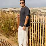 Zen AirLight Men’s Organic Cotton Tshirt in Black