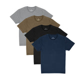 4-Pack Zen Earth Men's 100% Organic Cotton Tshirt