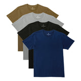 4-Pack Zen Air Men's 100% Organic Cotton Tshirt