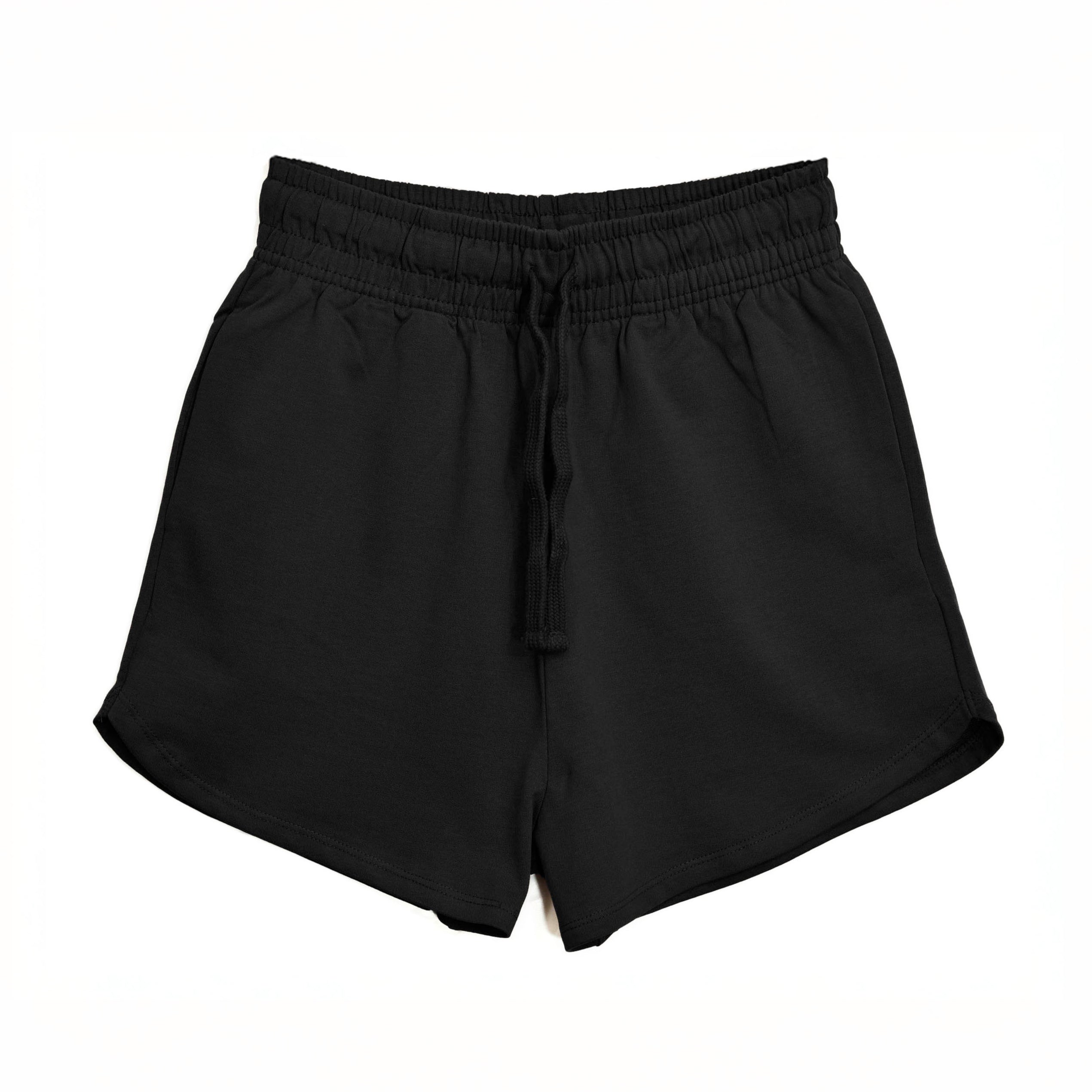 ●Sienne● State Cotton Shorts Black 10182120001 Puma Unisex Black Cotton Logo Shorts