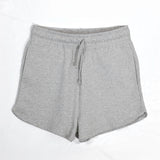 Zen Core Women’s Organic Cotton Terry Shorts in Heather Gray