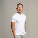 Zen AirLight Men’s Organic Cotton Tshirt in White