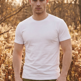 Zen AirLight Men’s Organic Cotton Tshirt in White