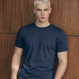 Men’s Organic Cotton Crew Neck Tshirt - Deep Blue