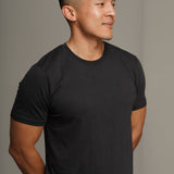 Zen AirLight Men’s Organic Cotton Tshirt in Black
