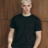 Men’s Organic Cotton Crew Neck Tshirt - Black