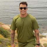 Zen AirLight Men’s Organic Cotton Tshirt in Cypress