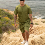 Men’s Organic Cotton Crew Neck Tshirt - Cypress